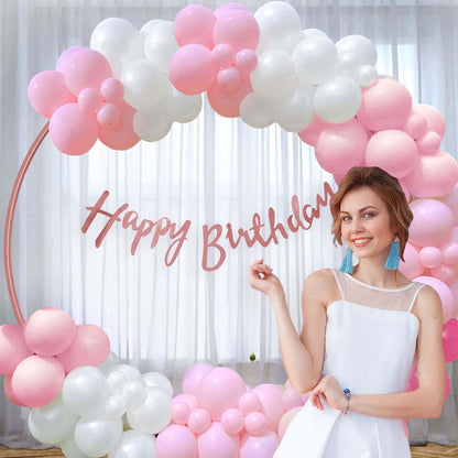Birthday Decoration Kit for Girl - Set of 62 Pcs
