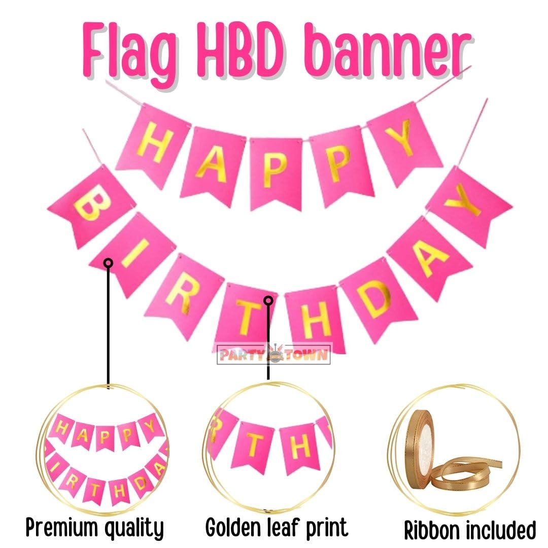 Party Town 48-Piece Flamingo Balloon Kit: Tropical Pink Pastel Arch Decorations