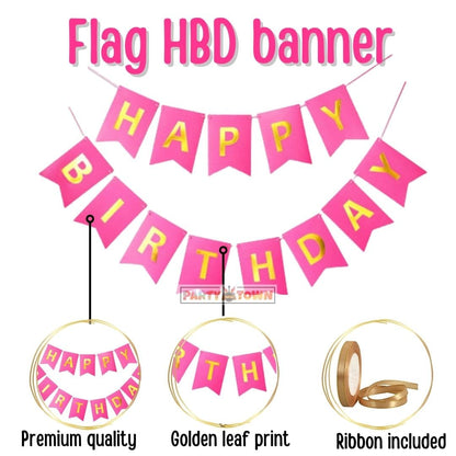 Enchanting Unicorn Party Balloon Pack - 53 Pcs, Helium Supported Foil & Latex Kit