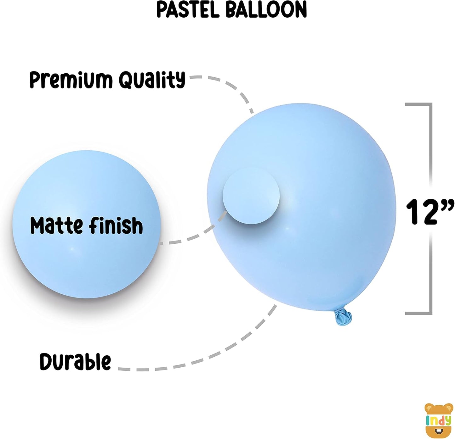 New Born Baby Theme Set Of 35 Pcs -15 A New Little Prince Foil Balloon For Kids