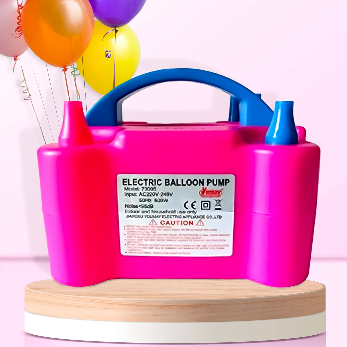 Electric Air Balloon Pump Machine Dual Nozzle 220V