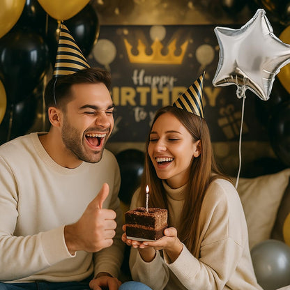 Happy Birthday Decoration Kit for boys-Set of 56 Pcs