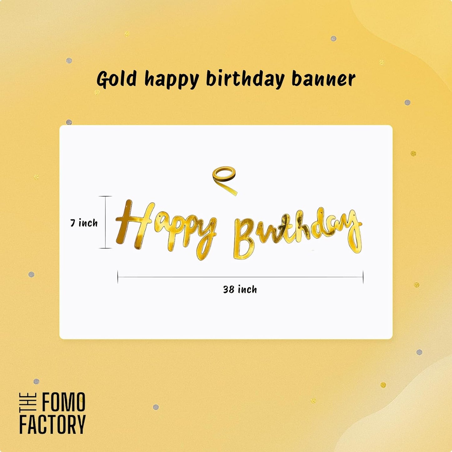 Peach & Rose Gold Birthday Decoration Kit For Girls – Set of 53 Pcs