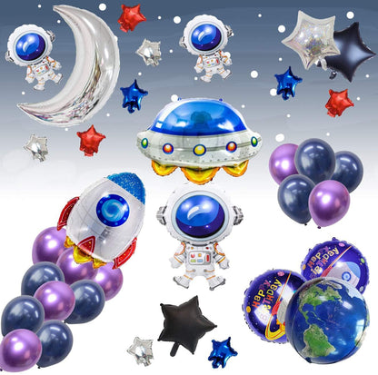 Ultimate Superhero Birthday Party Kit for Boys - 53 Pcs Balloon Decorations