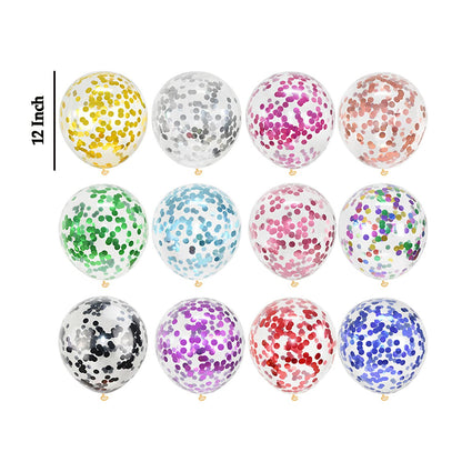(Pack Of 20) Transparent Balloons Anniversary, Birthday, Baby Shower, Valentine Day Party Decoration