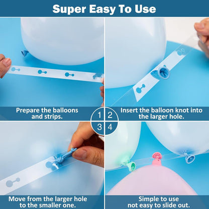 Air Balloon Pump with Glue dot and Balloon Arch Strip for Foil Balloons