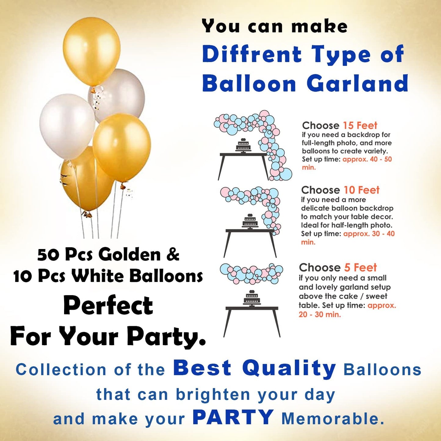 69-Piece Bride-to-Be Party Decoration Kit: Elegant White & Gold Bridal Shower Set