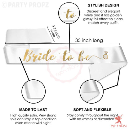 Bride To Be Decoration Set Combo -Pack of 3 Pcs