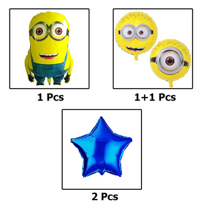 Minion Theme Birthday Decoration Kit – Set of 39 Pcs