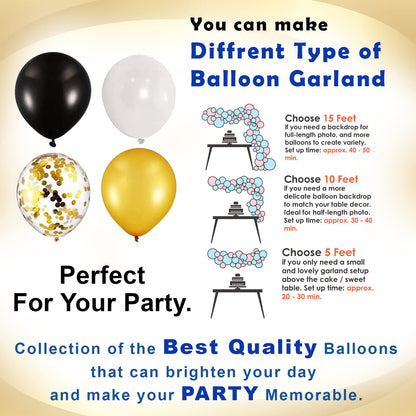Birthday Decoration Kit For Husband- 26 Pcs Metallic Balloons For Decoration