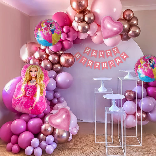 Barbie Theme Birthday Decoration Kit for Girls