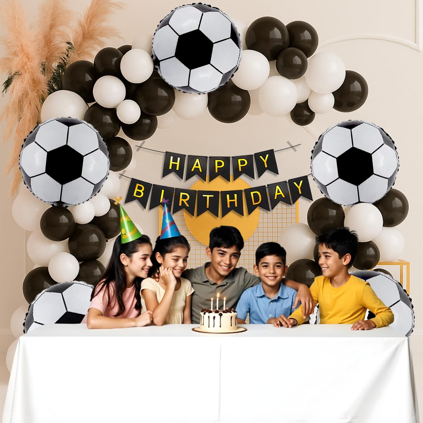 Football Theme Birthday Decoration kit - set of 56 Pcs