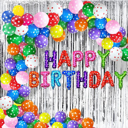 Multicolor Birthday Decoration Kit For Boys- Set of 33 Pcs