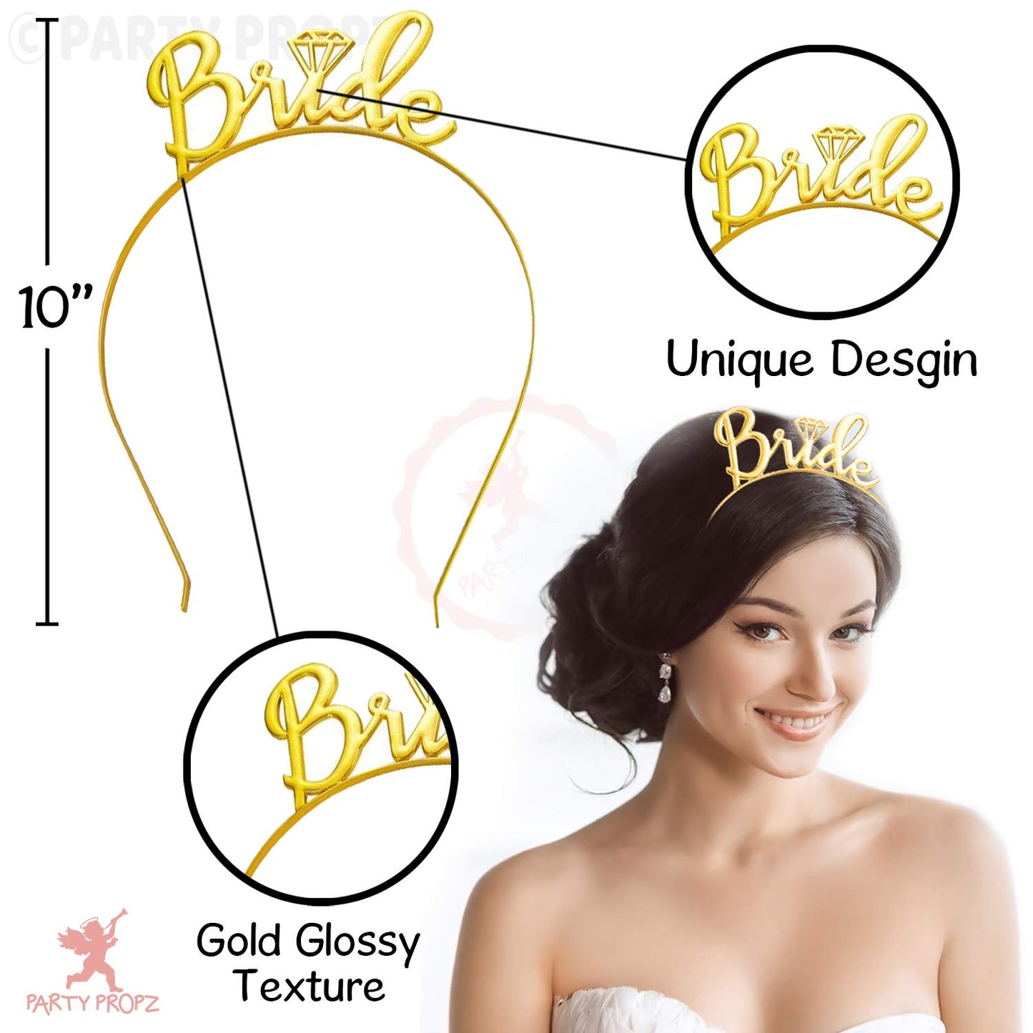 Bride To Be Decoration Set Combo -Pack of 3 Pcs
