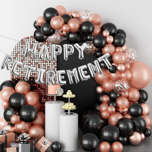 Happy Retirement Party Supplies Decoration Kit (82 Pcs Pack)