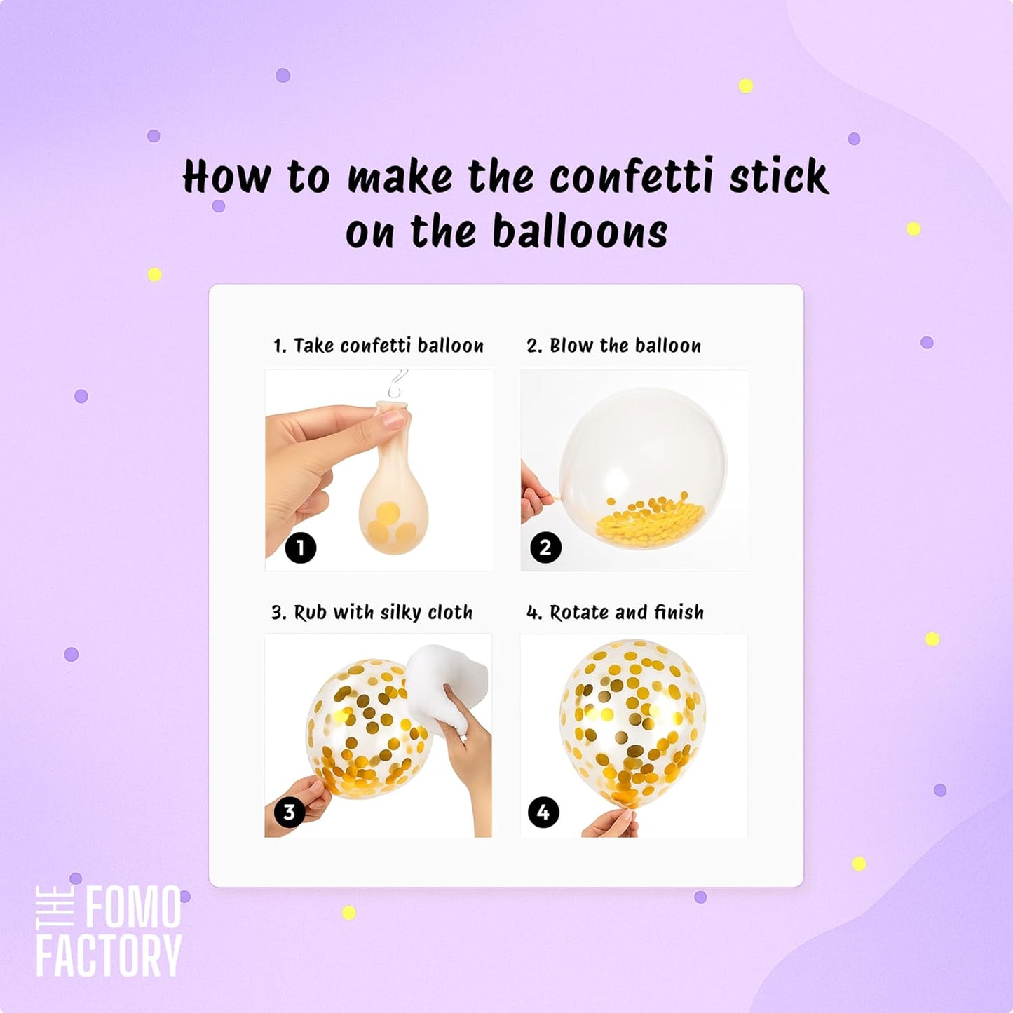 Purple Theme Birthday Decoration Kit For Girls – Set of 53 Pcs