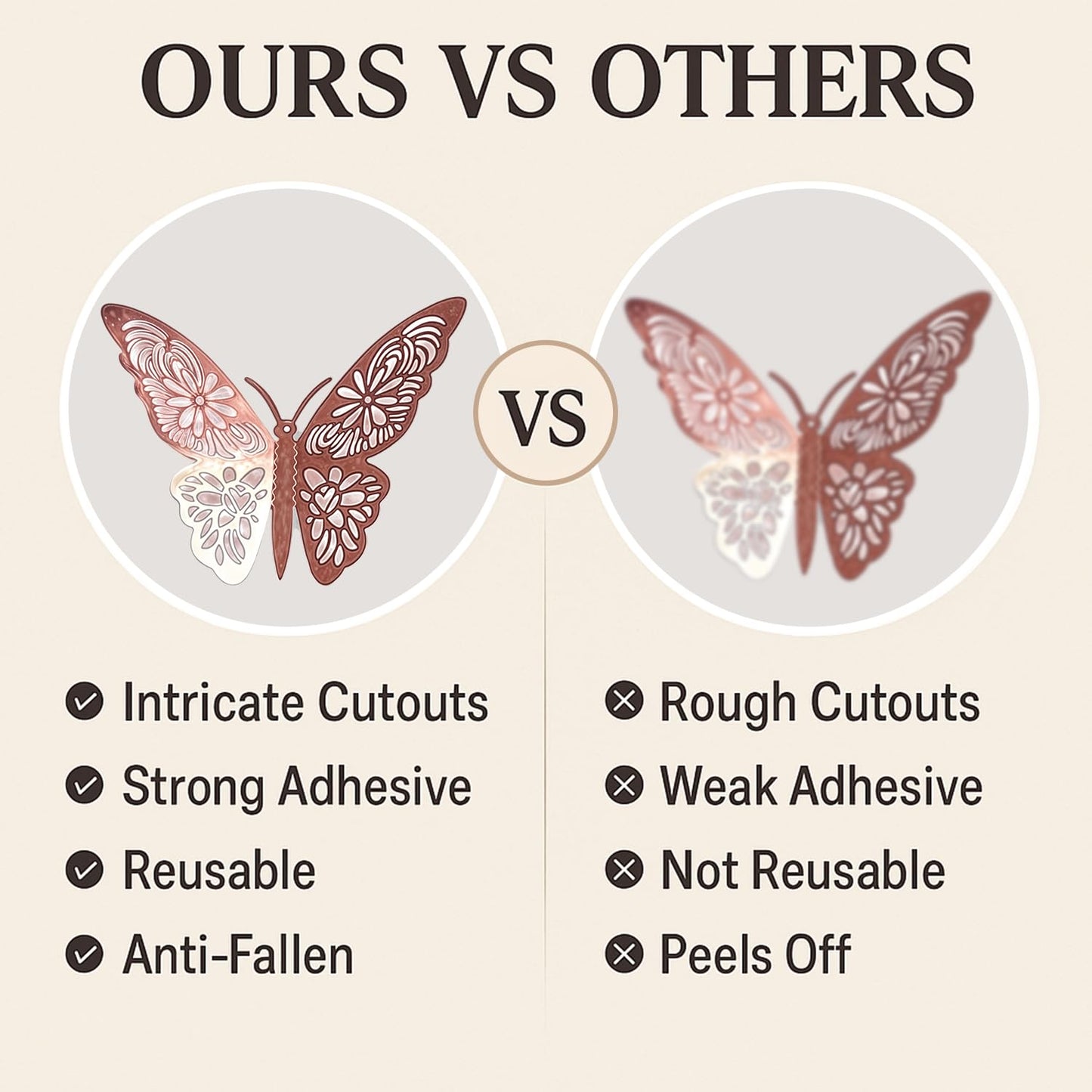 Butterfly Theme Birthday Decoration Kit For Girls - Pack of 79 Pcs