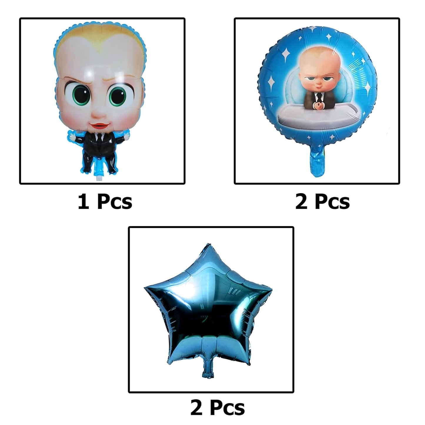 Boss Baby Birthday Decoration Set – Set of 39 Pcs