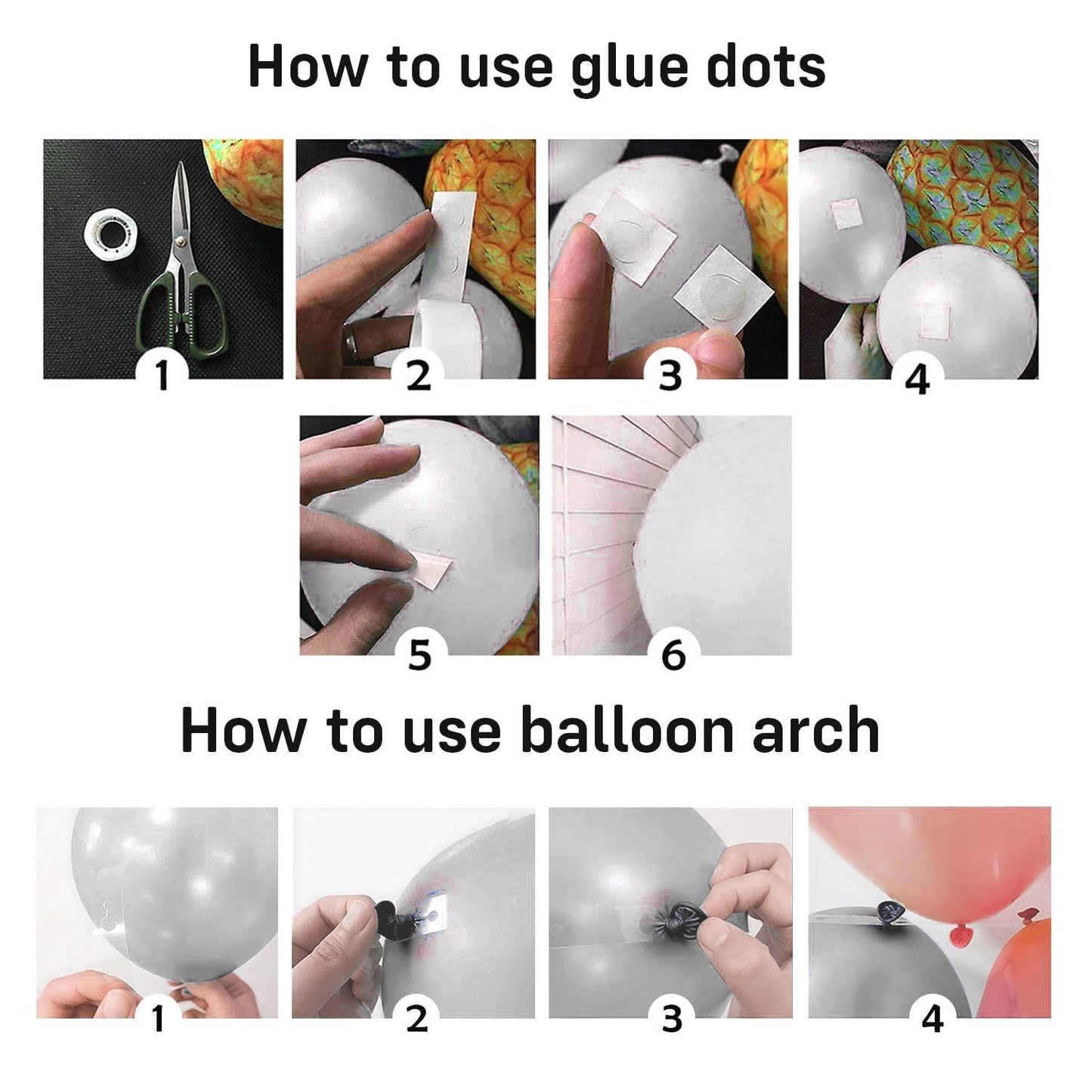 Blue & White Birthday Balloon Decoration Kit – Set of 53 Pcs