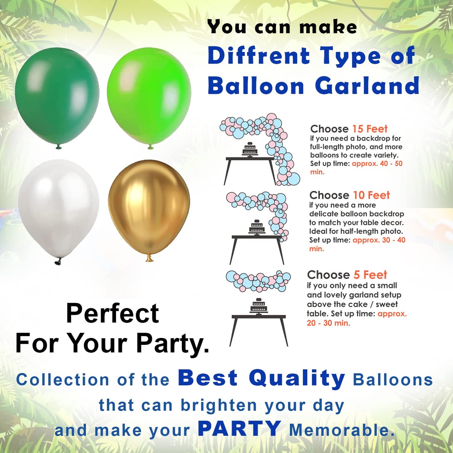 Birthday Decoration Kit - 26 Pcs, Happy Birthday Decoration Kit for Husband Wife