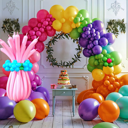 KASTWAVE Magical Pastel Balloon Arch Garland Kit for Parties