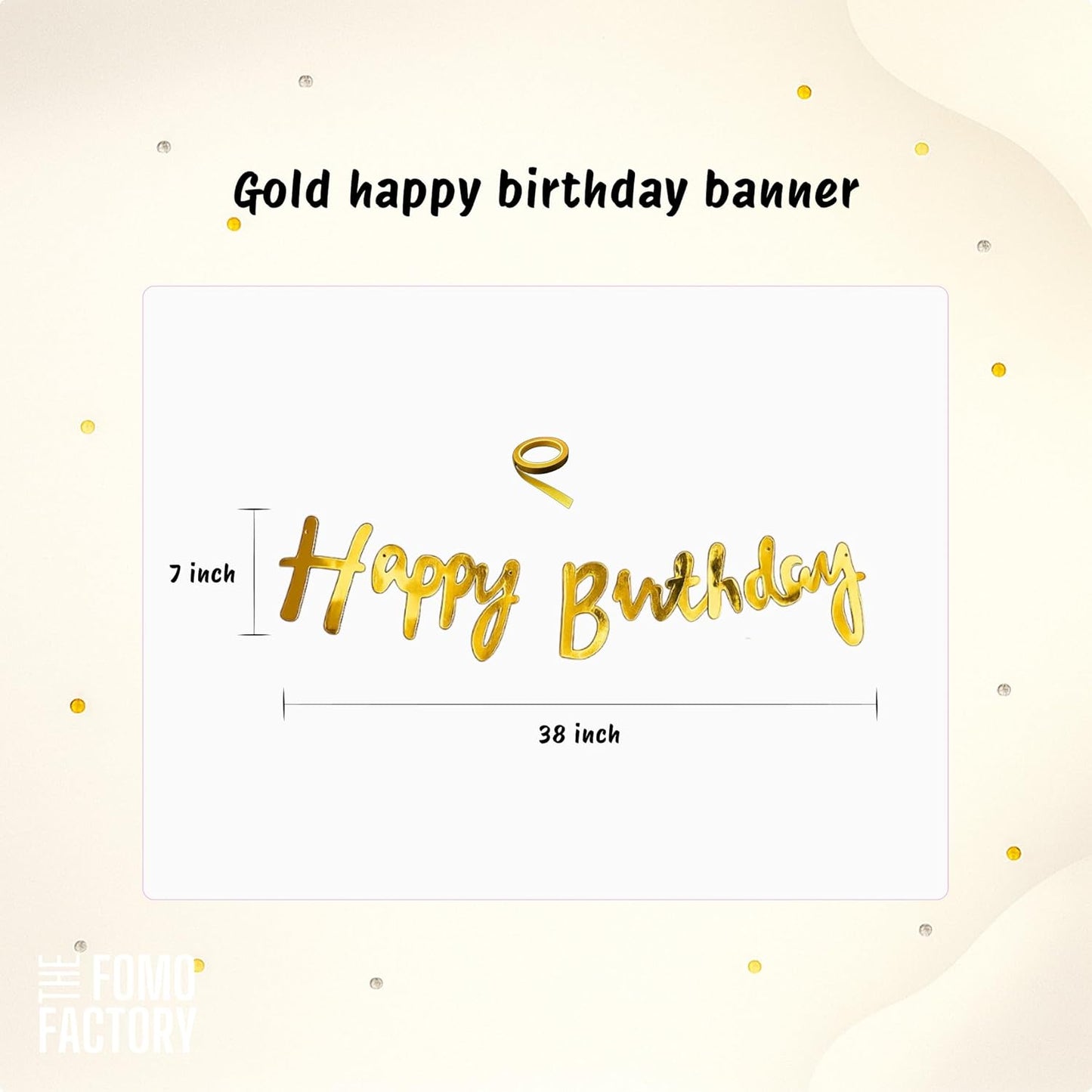 Red & Silver Birthday Decoration Kit For Girls – Set of 44 Pcs