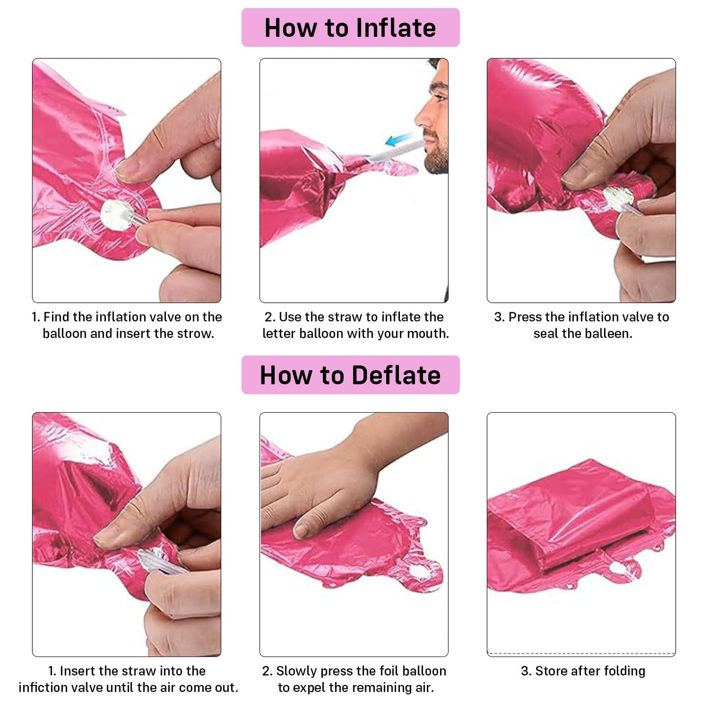 25-Piece Butterfly Theme Birthday Party Decoration Kit - Pink & Blue Balloons