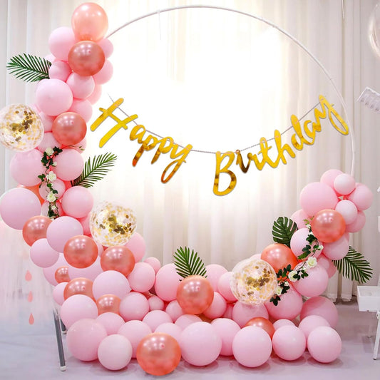 Birthday Decoration Items For Girls -Peak of 47Pcs