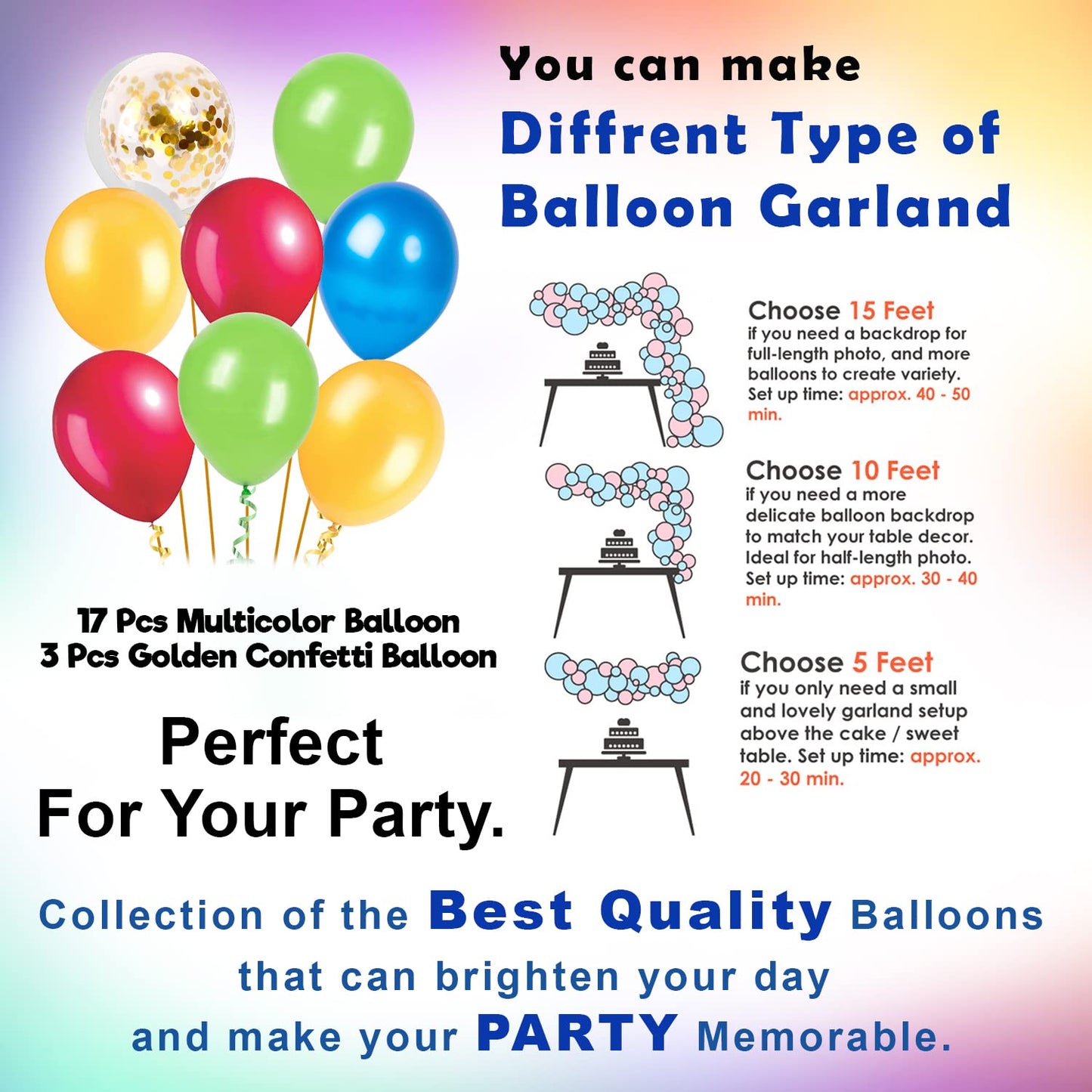 Birthday Decoration Kit - 26Pcs Cabana Tent Decoration Items For Girl