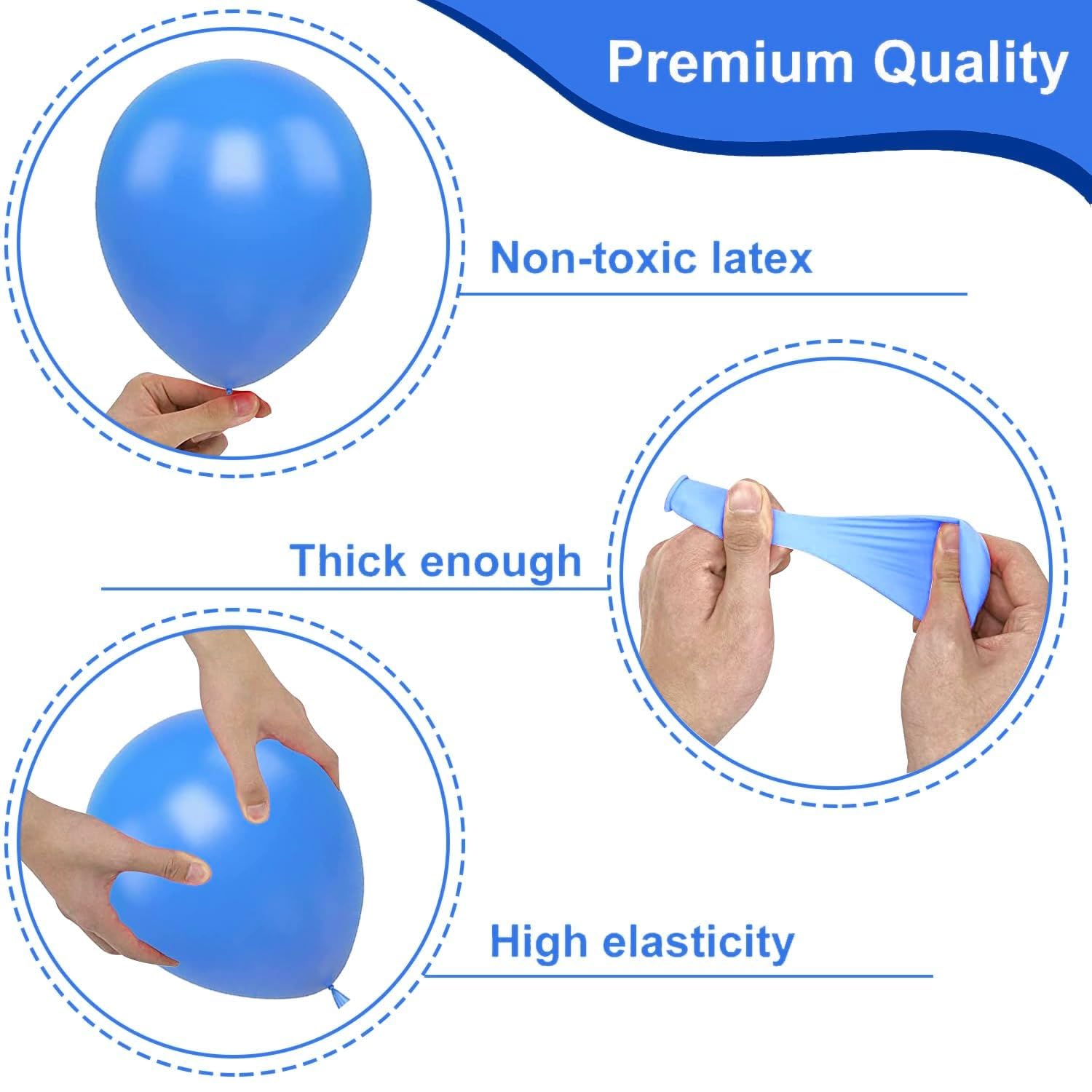 Party Propz 53-Piece Rainbow Birthday Kit: Balloons, Banner, Arch Decor