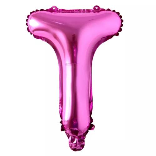 Customized alphabet foil balloons in Pink color