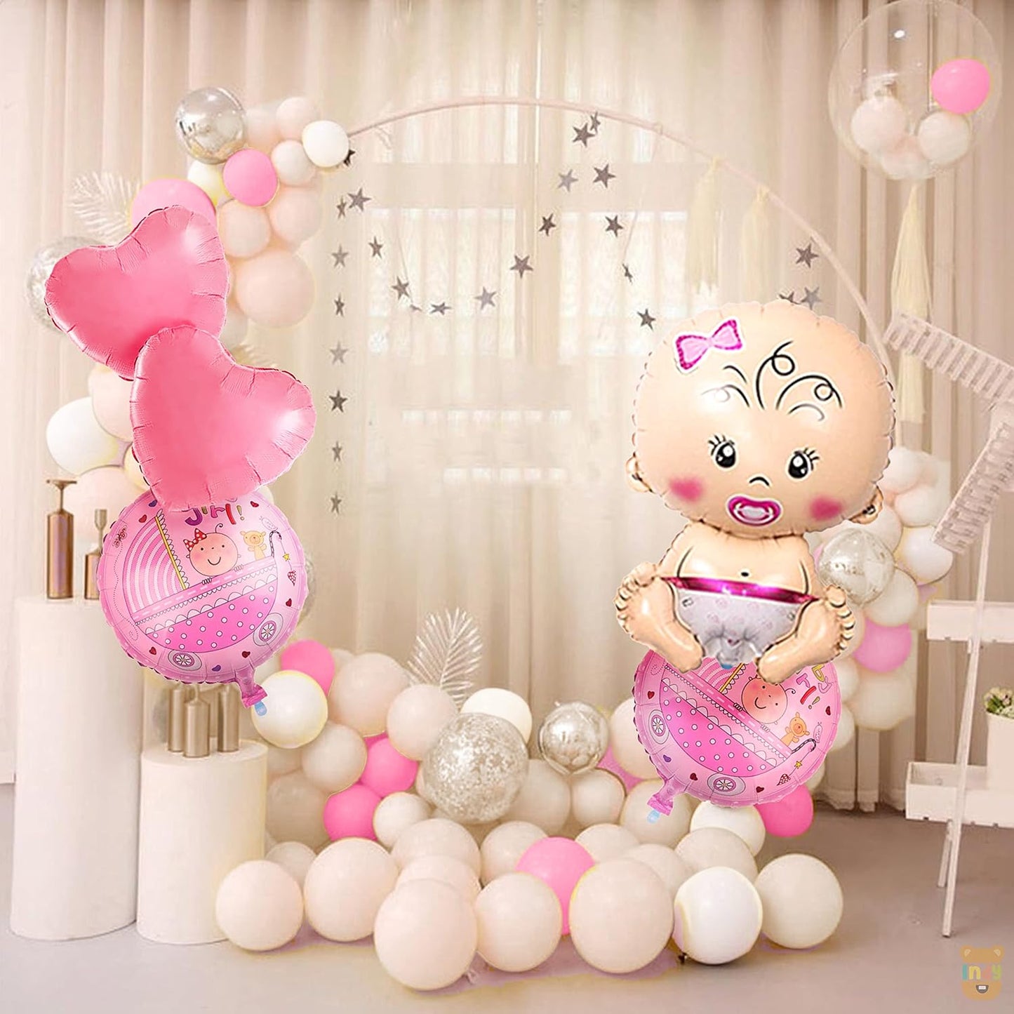 Baby Girl Set Of 35 Pcs New Born Baby Theme