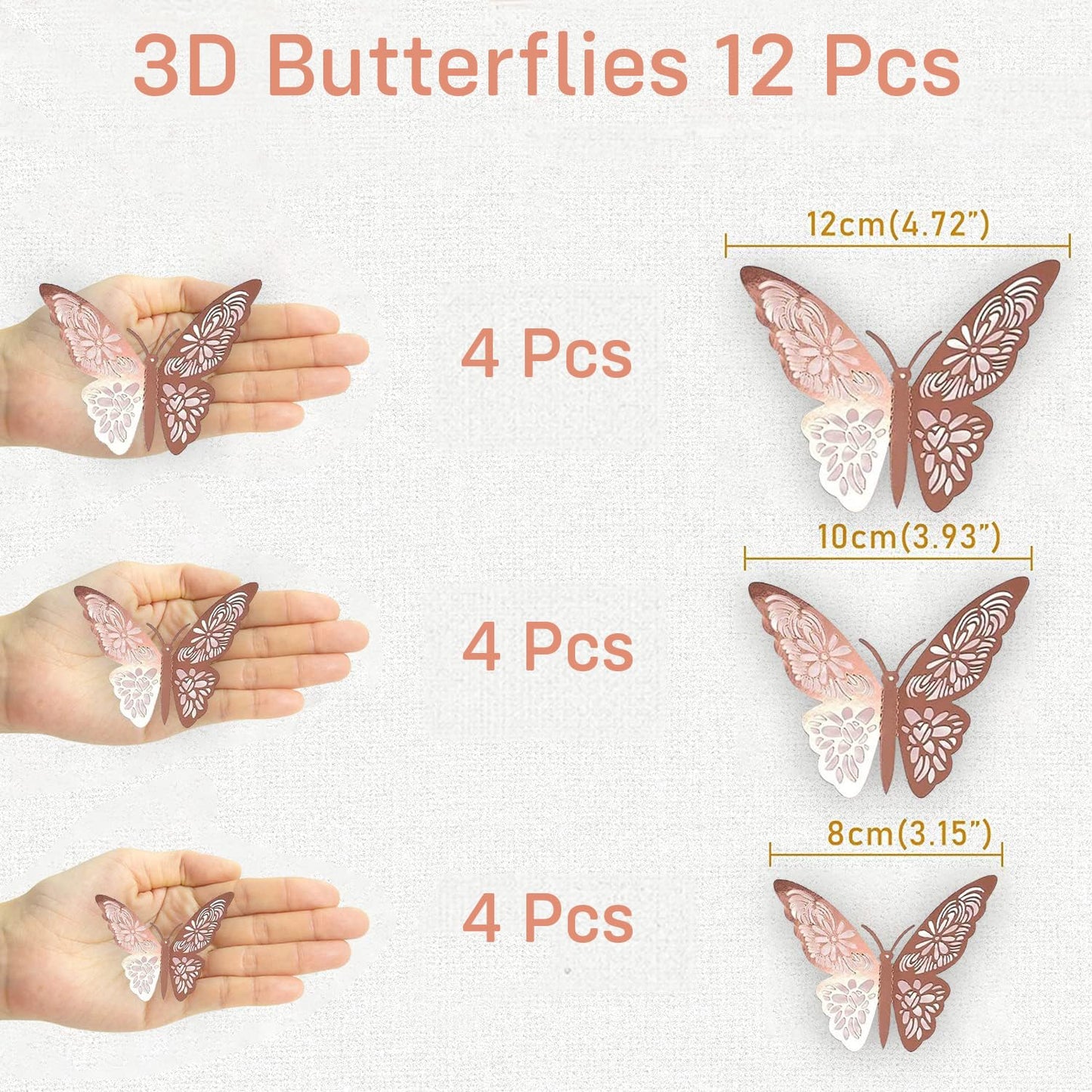 Butterfly Theme Birthday Decoration Kit For Girls - Pack of 79 Pcs
