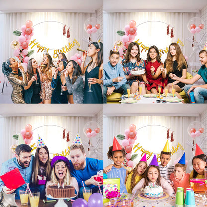 Birthday Decoration Items For Girls -Peak of 47Pcs