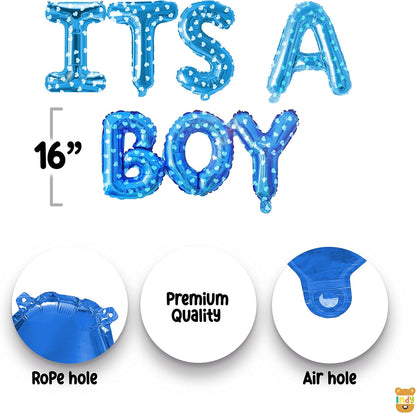 Set Of 42 Pcs Baby Boy Welcome Decoration Kit For Home