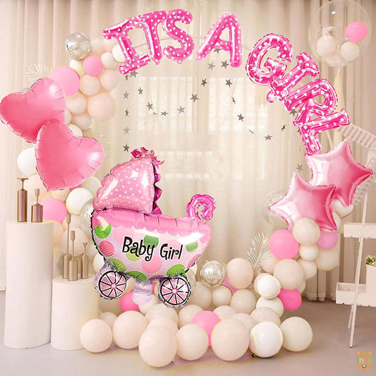 New Born Baby Theme Set Of 43 Pcs Welcome Home Decoration Kit