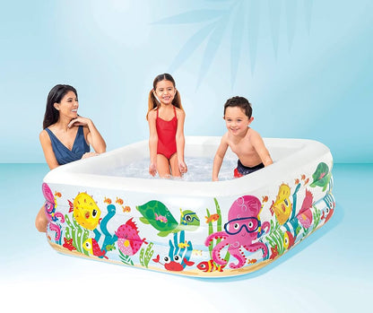62 x 62 inches Aquarium Swimming Pool 19 inches height