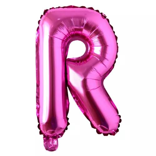 Customized alphabet foil balloons in Pink color
