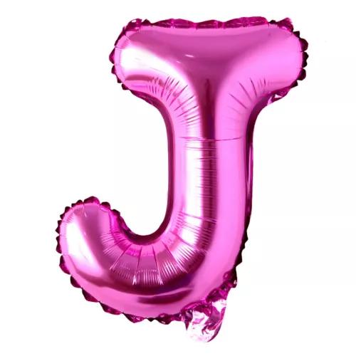 Customized alphabet foil balloons in Pink color