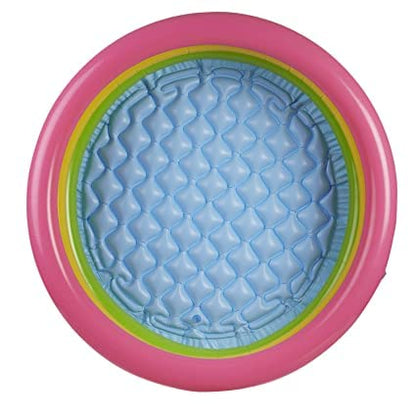 45 x 10 inches Round Inflatable Baby Pool – Sunset Glow 3 Ring
