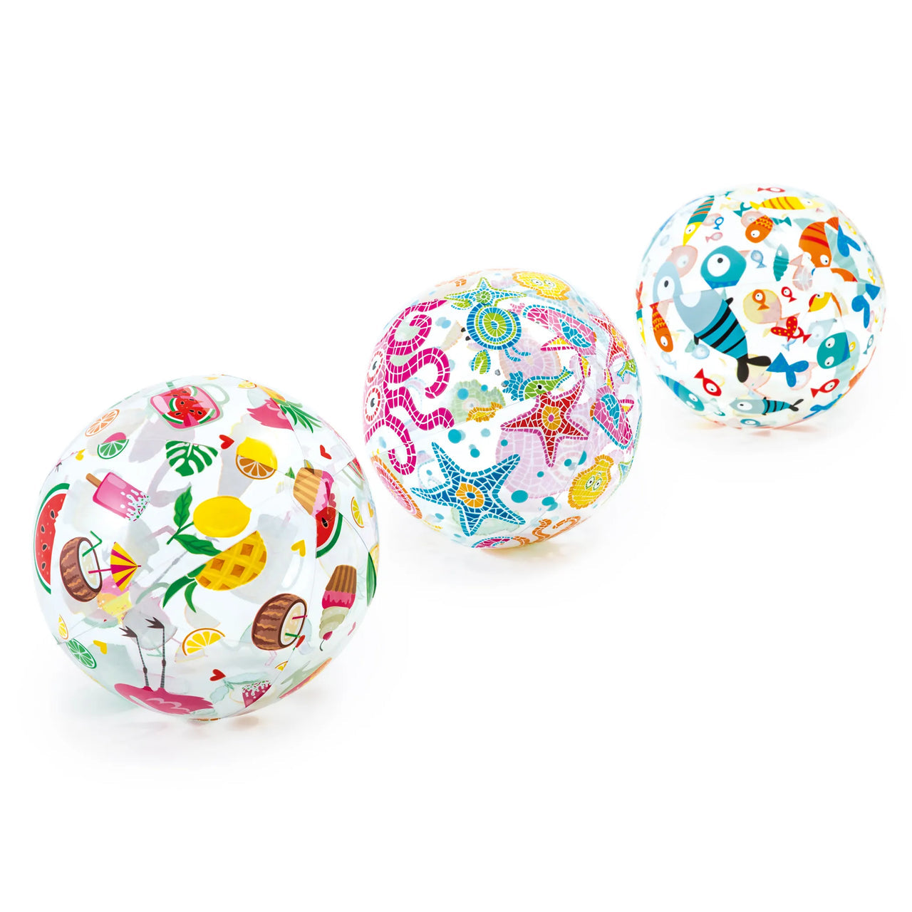 Printed Beach Ball 20“ (51cm) INTEX