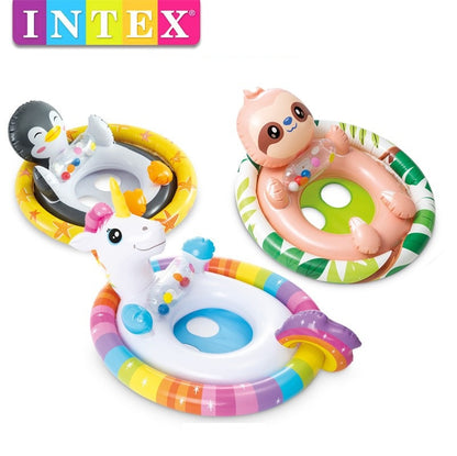 Sloth Baby Float Kid Boat 32”x23” Inflatable Swimming Pool Ring Tube