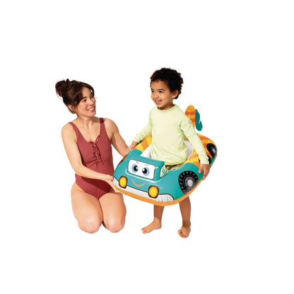 Cutie Car Ring Tube Water Play Centre Toy for Kids - 78 x 58 Cms