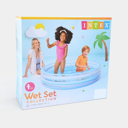 Blue bliss swimming pool 58 x 13 (5 feet approx) intex