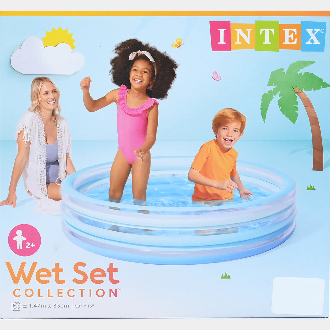 Blue bliss swimming pool 58 x 13 (5 feet approx) intex
