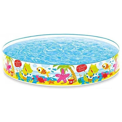 6 Feet Non-Inflatable Swimming Pool for Kids | No Air Pump Needed