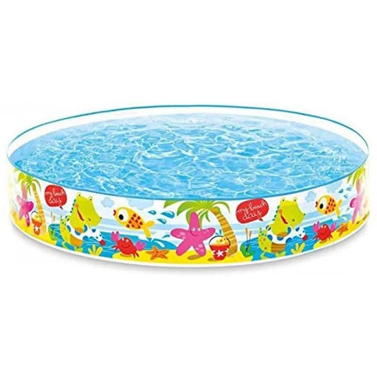 6 Feet Non-Inflatable Swimming Pool for Kids | No Air Pump Needed