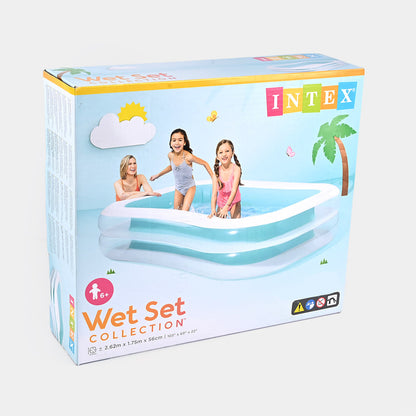 8.5 ft x 5.75 ft family swimming pool 102 inches x 69 inches (22 inches height)