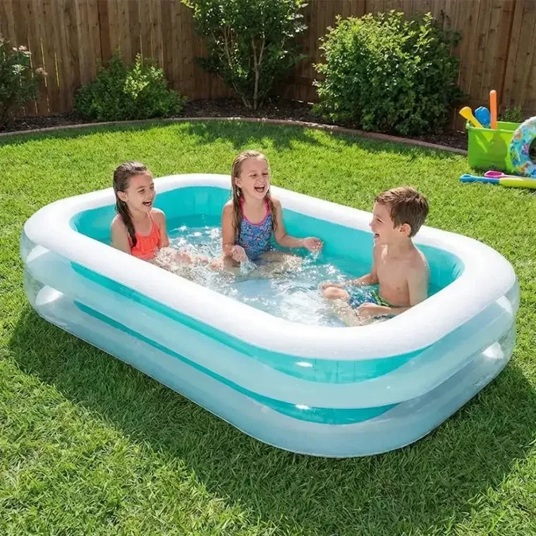 8.5 ft x 5.75 ft family swimming pool 102 inches x 69 inches (22 inches height)