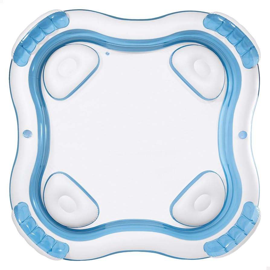 Swim Center Family Lounge Inflatable Pool, 90" X 90" X 26",(7.5 ft x 7.5 ft (26 inches height)